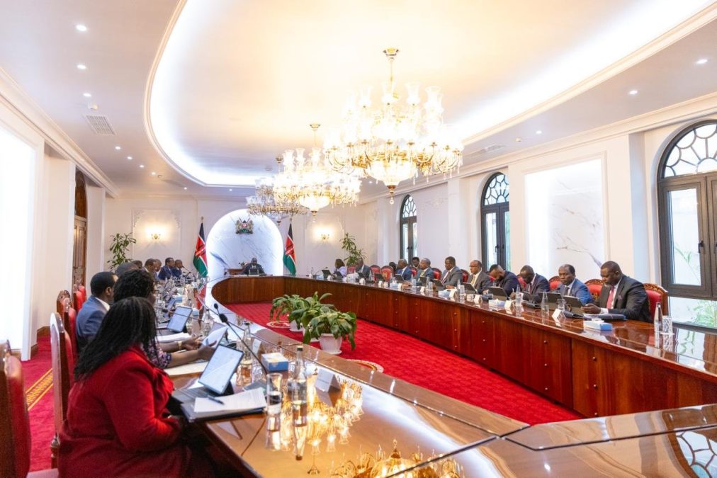 William Ruto chairing cabinet meeting at State House Nairobi on June 30,2026. PHOTO/@WilliamsRuto/X
