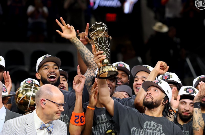 New York Knicks win NBA championship for first time in over 50 years