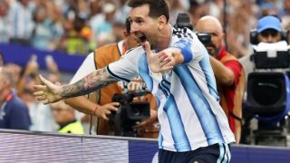 Messi becomes all-time World Cup top scorer as Argentina edge Austria