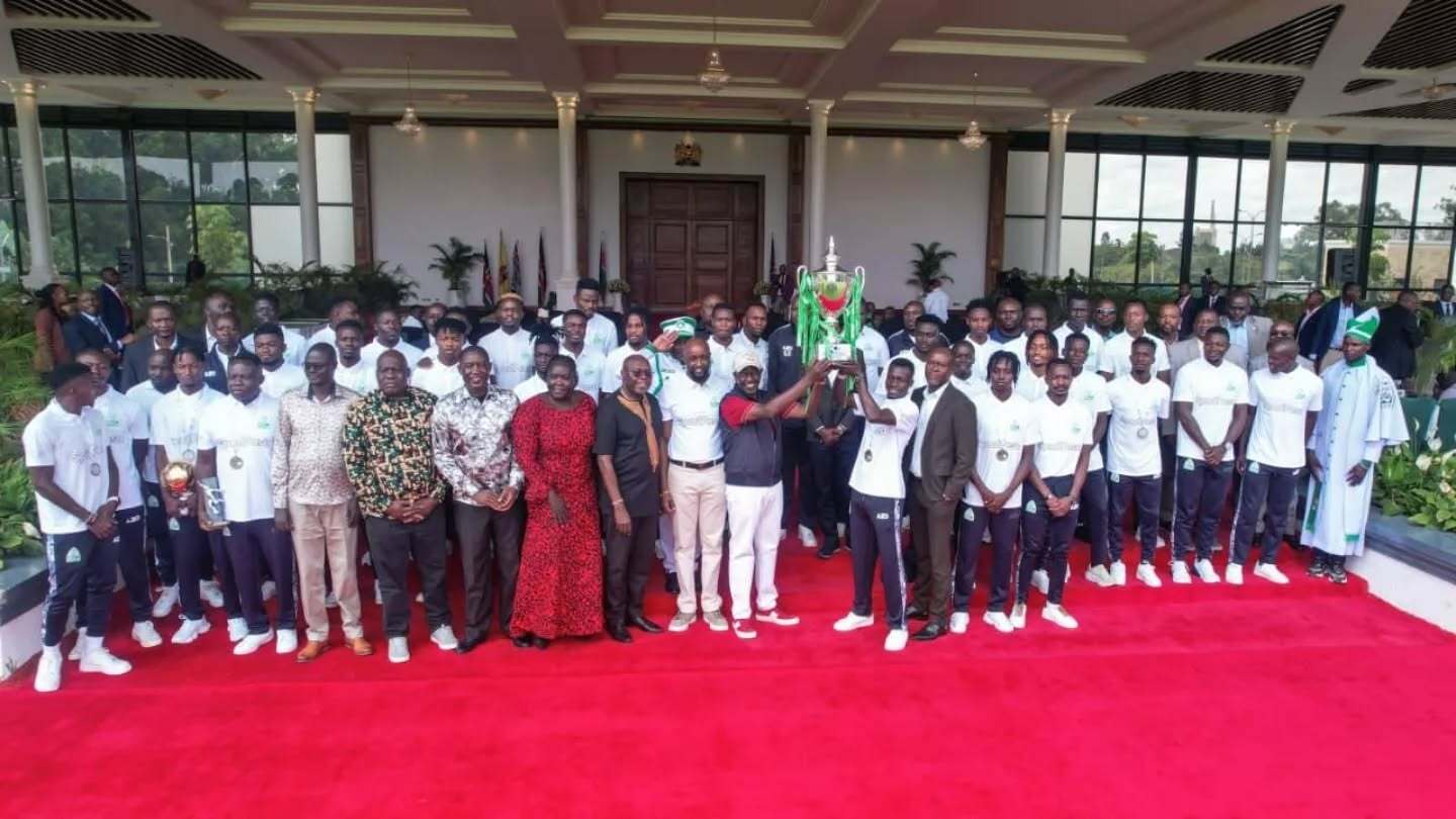 Hard work pays! Ruto hands Gor Mahia Ksh10M for FKF PL title triumph