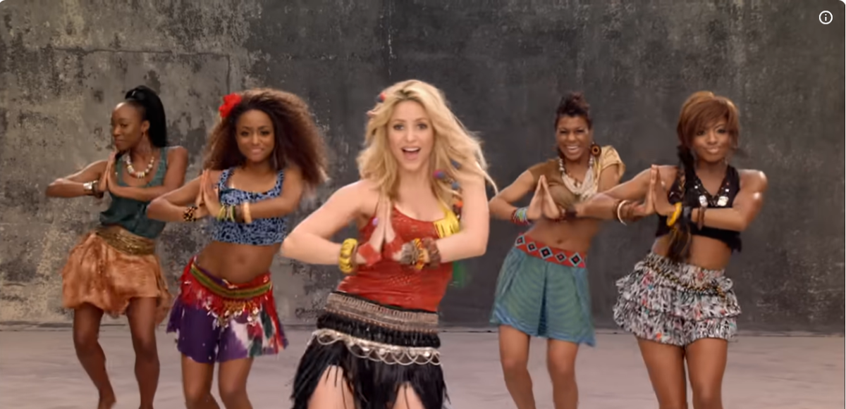 Shakira's waka waka