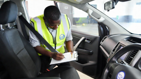What technicians check during NTSA vehicle inspection