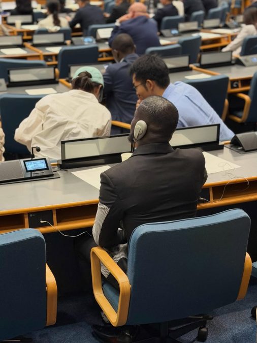 Mulamwah attending China in Action Forum. PHOTO/@mulamwah/Instagram