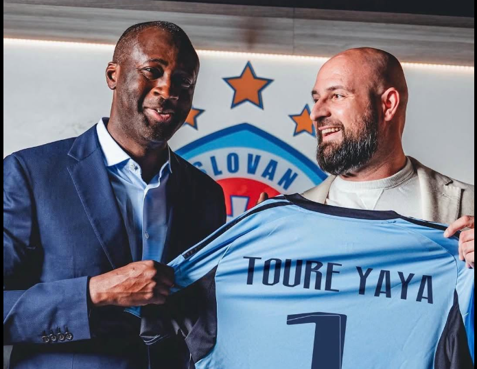 Manchester City's legend Yaya Touré appointed Slovan Bratislava head coach