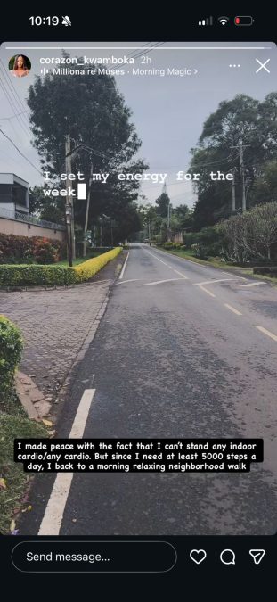 A post shared by Corazon Kwamboka on Instagram