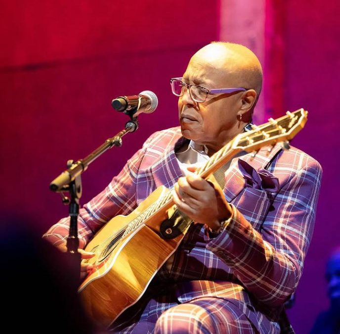 Grammy Award-winning American singer and songwriter Peabo Bryson during his show. PHOTO/@peabobryson2/Instagram