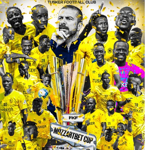 Ksh3M in the pocket! Tusker stun Kenya Police to win FKF Cup