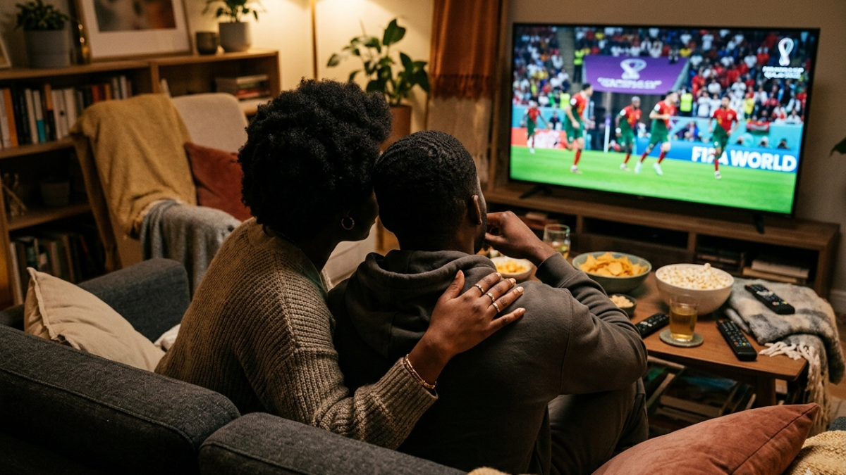 How to handle a World Cup indoor date with your man like a pro