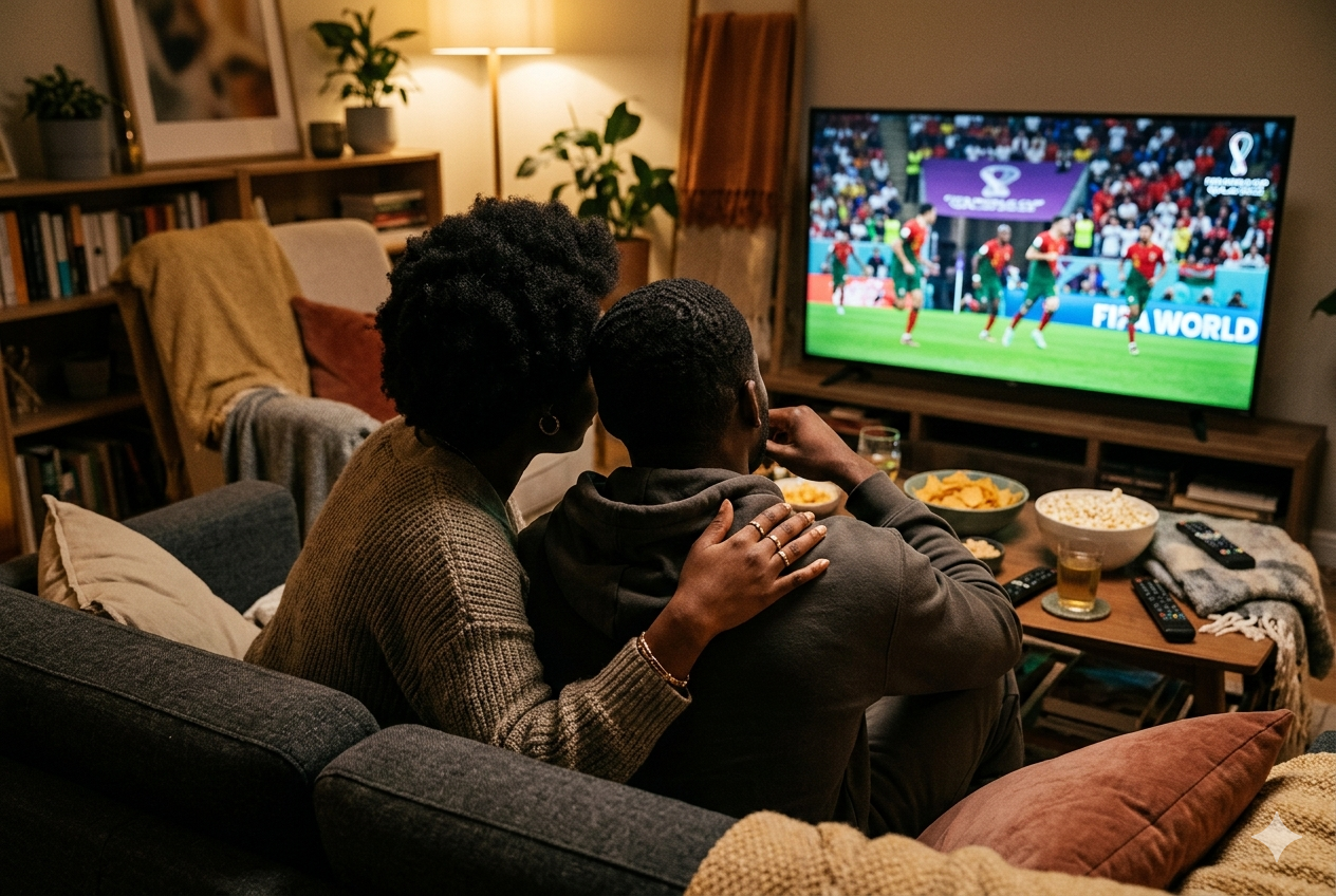 How to handle a World Cup indoor date with your man like a pro