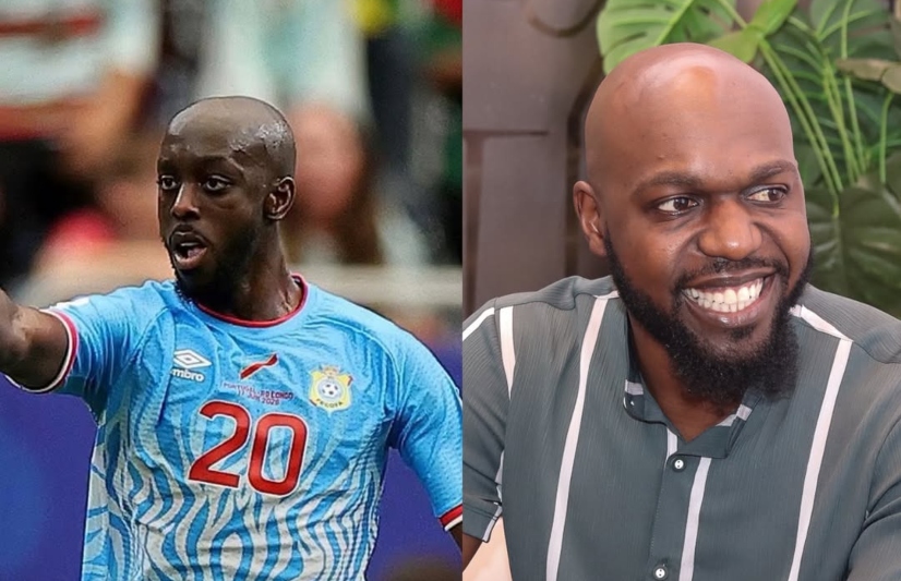 Larry Madowo reacts to uncanny resemblance to DR Congo star who scored historic goal against Portugal