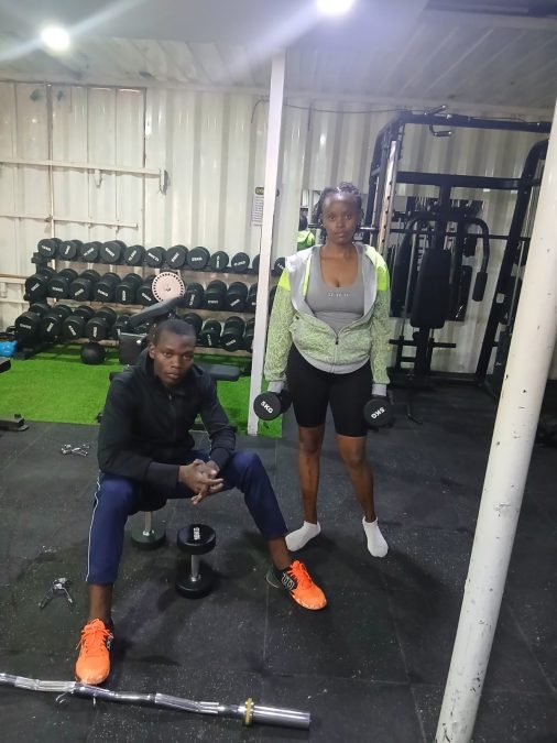 Gym trainer Charles Nyangweso. PHOTO/David Nthua