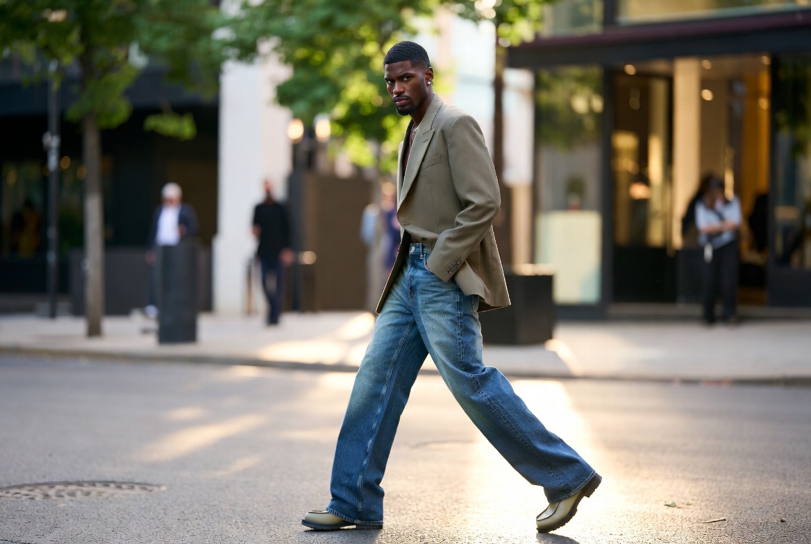 How to style baggy jeans