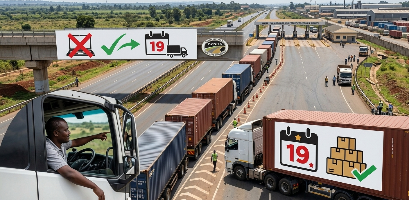 KeNHA announces 10-day extension on exemption permit applications for transporters