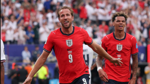 England's Harry Kane celebrates his goal against Panama at the FIFA World Cup 2026 on Sunday, June 28, 2026. PHOTO/https://www.facebook.com/EnglandTeam