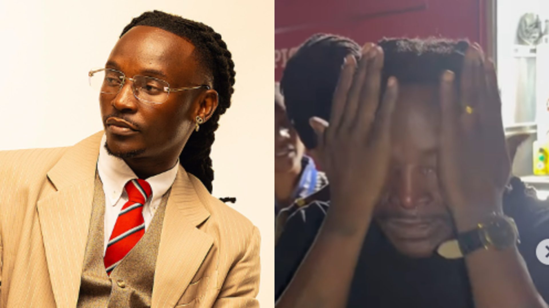 Bongo Flava star Barnaba Classic breaks down after fire destroys his studio