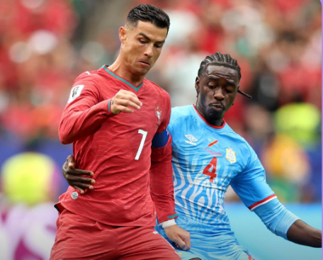 Christiano Ronaldo in action against DR Congo on Wednesday, June 17, 2026. PHOTO/https://www.facebook.com/fifaworldcup/photos