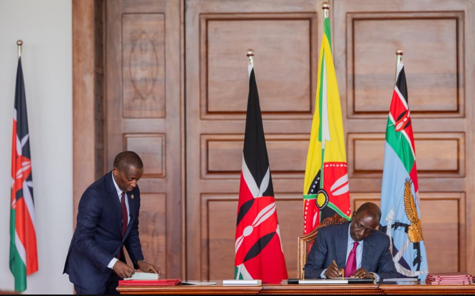 President William Ruto assented to the Finance Bill, 2026, and the Appropriation Bill, 2026, on Tuesday, June 23, 2026 at State House, Nairobi. PHOTO/@WilliamsRuto/X