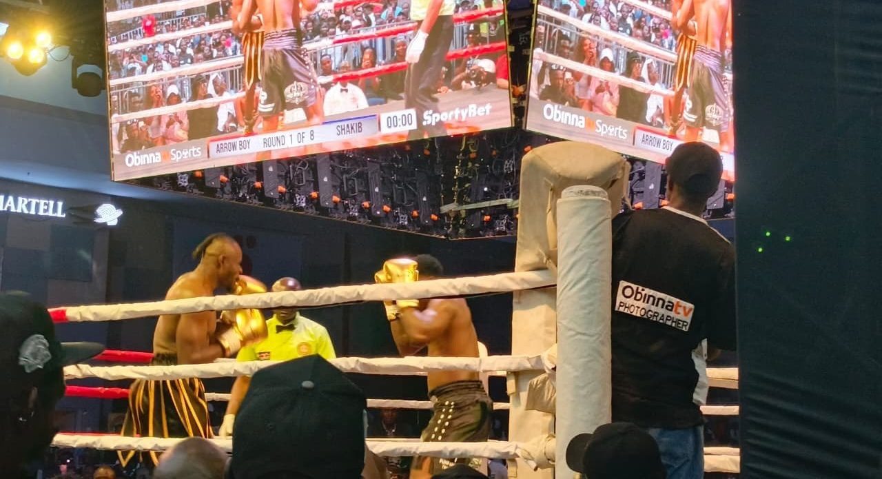 Shakib Cham defeats Arrow Bwoy by technical knockout at Vurugu 2
