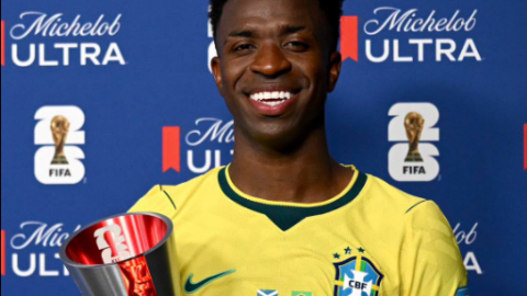 Ancelotti hails Vinicius as Brazil winger continues stellar World Cup form