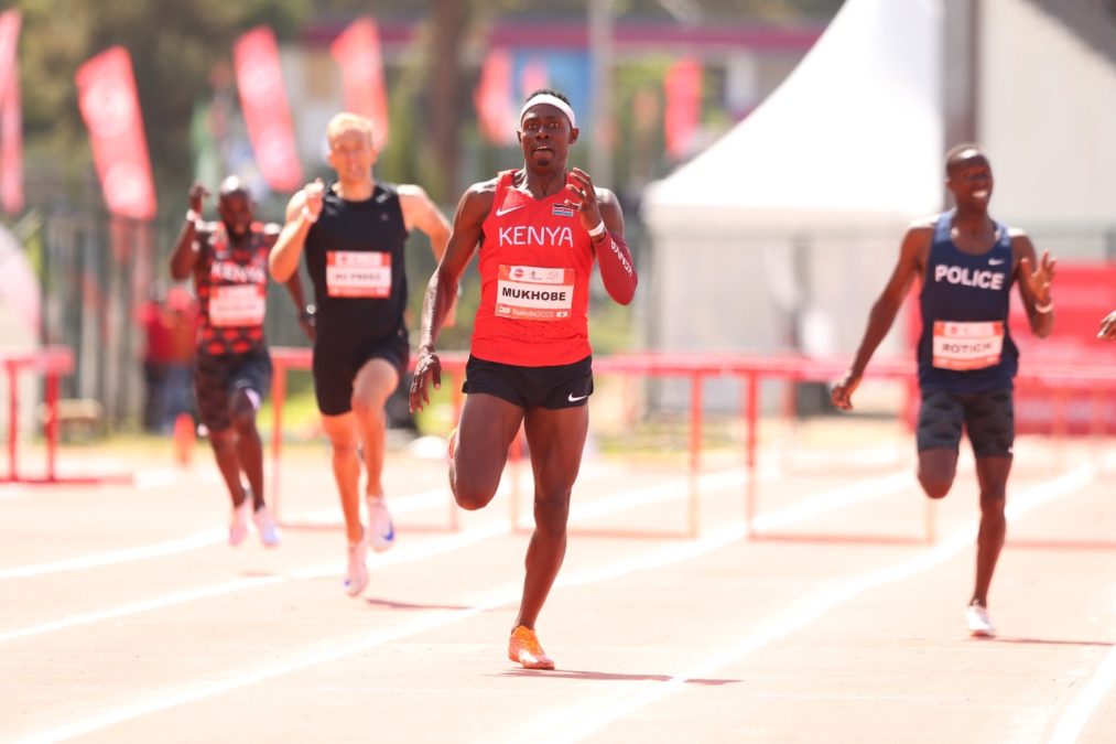 Kenyan hurdler Wiseman Were previously. PHOTO/Athletics Kenya