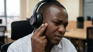 Health risks of wearing earphones all day long