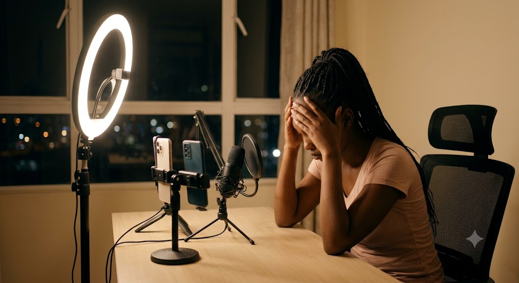 The mental health risks of content creation as a career
