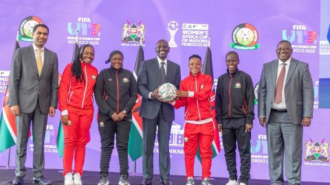 President William Ruto hosted the Harambee and Junior Starlets for a state breakfast at the State HOuse Nairobi on Tuesday, July 14, 2026. PHOTO/https://www.facebook.com/HusseinRashidMohammed