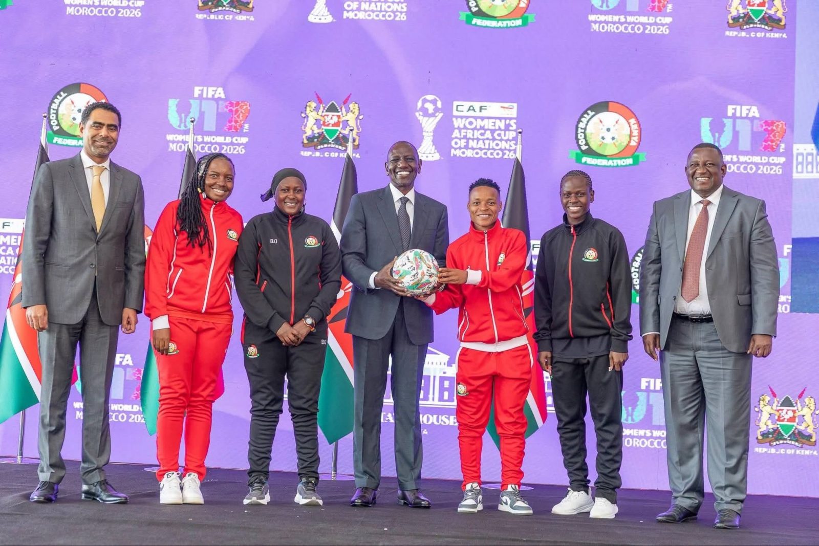 Coach Odemba urges President Ruto to bid for 2028 WAFCON hosting rights