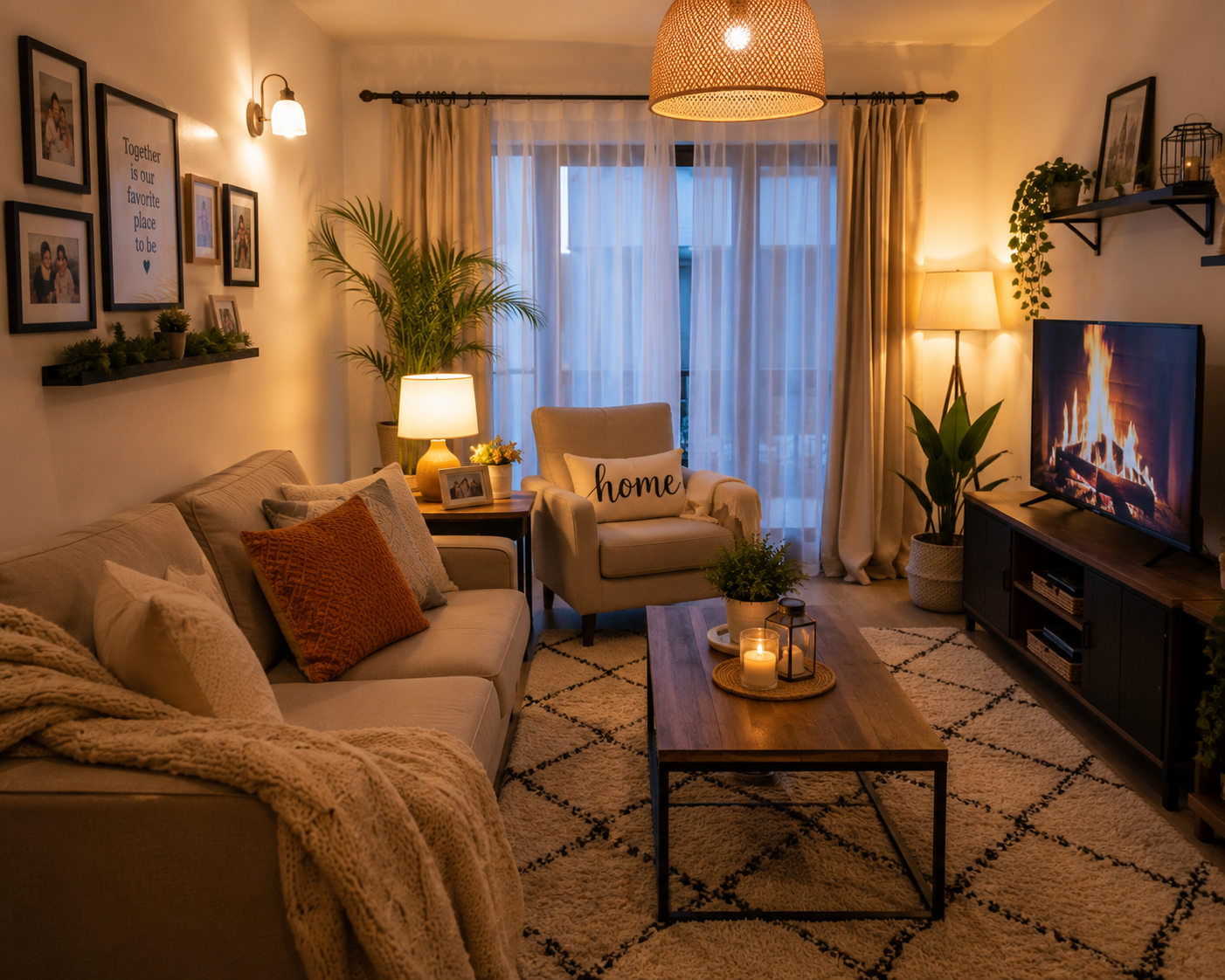 Simple ways to make your house feel more like home