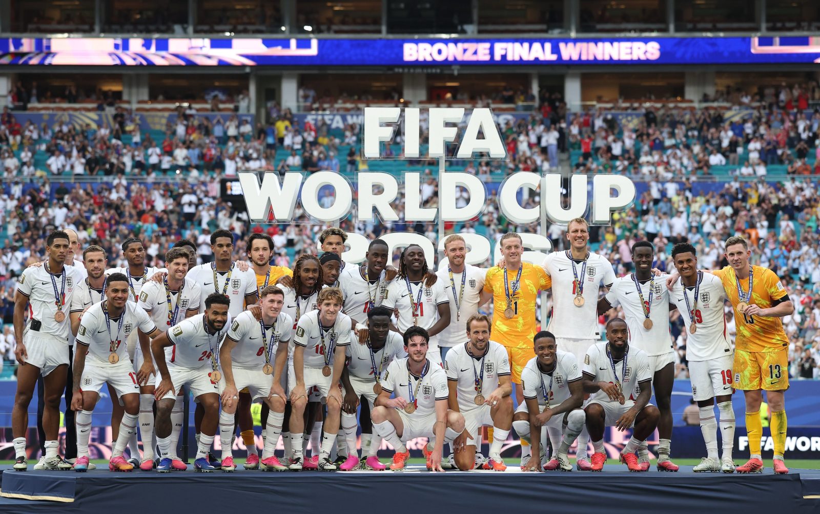 Tuchel praises England's determination after World Cup bronze-medal triumph