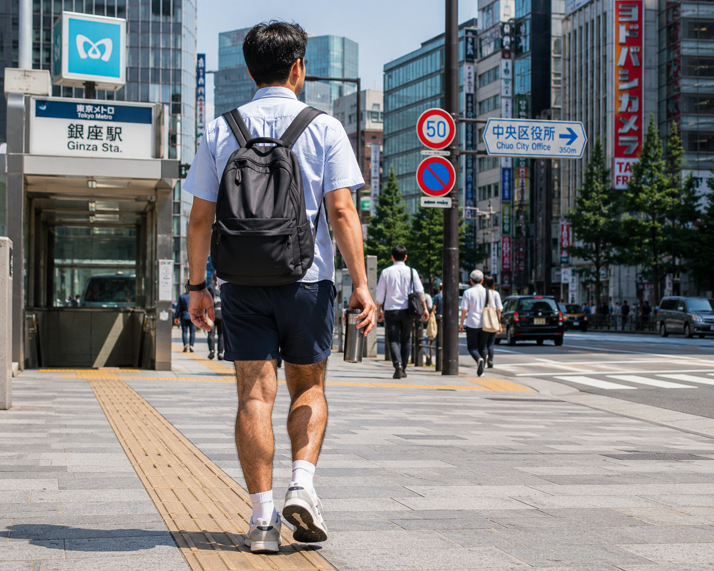 Tokyo urges men to wear shorts to work, but women say it's leg hair harassment