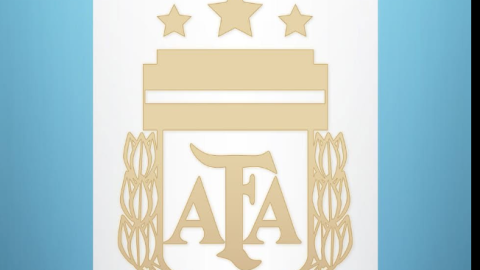 The Argentina Football Association official logo. PHOTO/https://www.facebook.com/AFASeleccionArgentina/photos