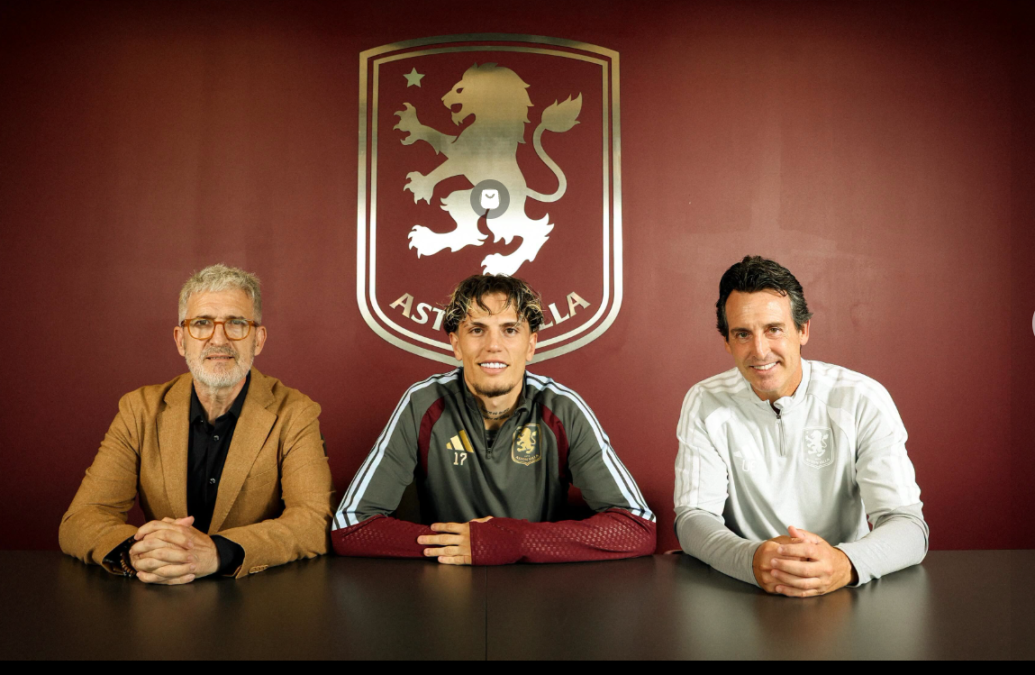 Alejandro Garnacho joins Aston Villa on loan from Cheslea. PHOTO/https://www.facebook.com/astonvilla