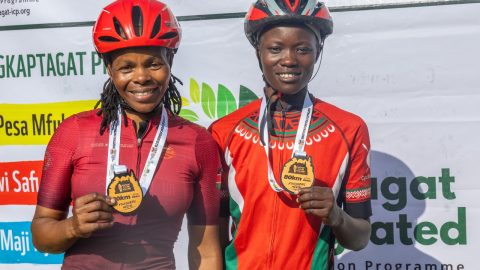 Nekesa, Mirengu defy setback to claim tandem title at Kaptagat Cycling Challenge