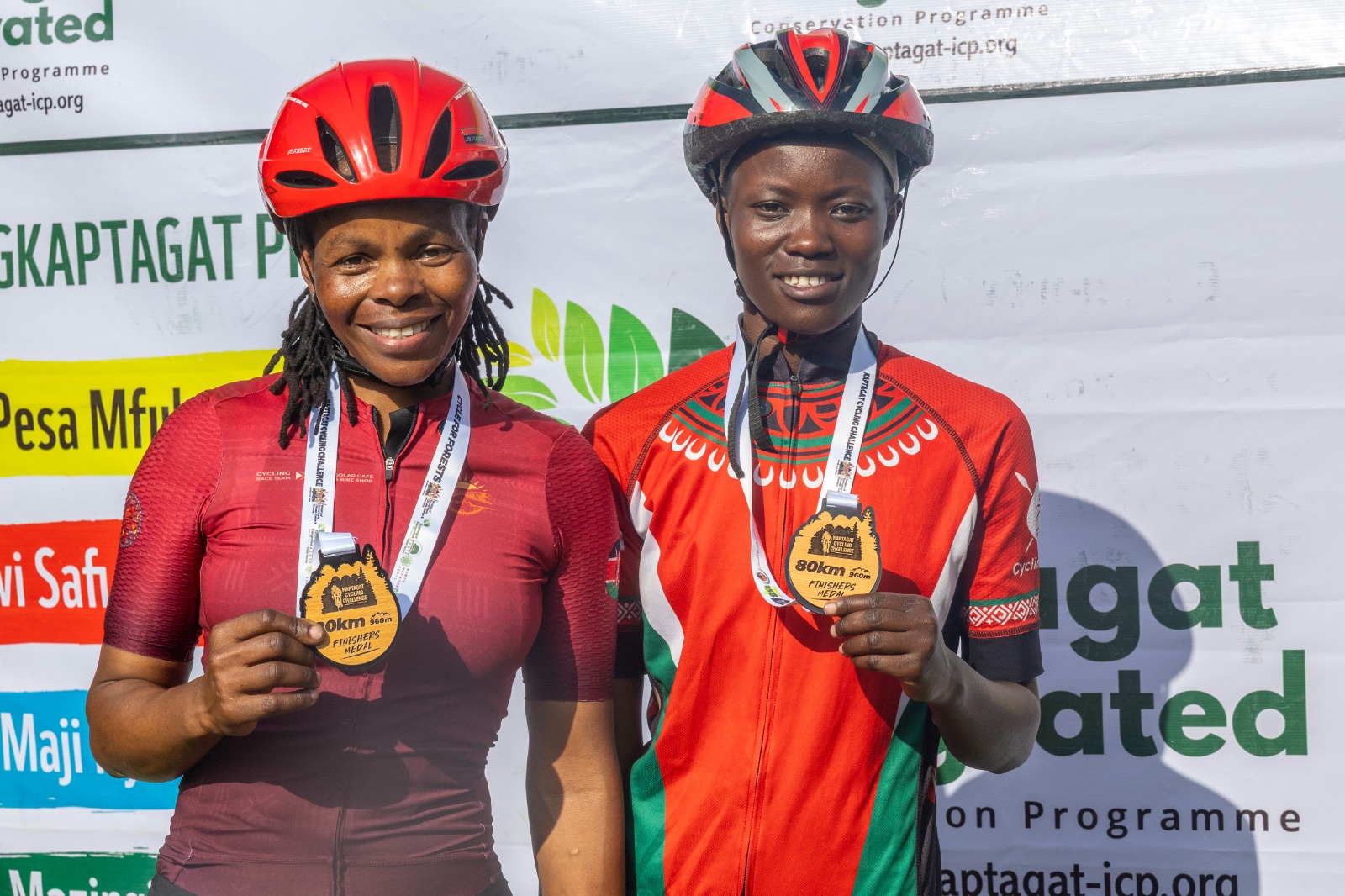 Nekesa, Mirengu defy setback to claim tandem title at Kaptagat Cycling Challenge