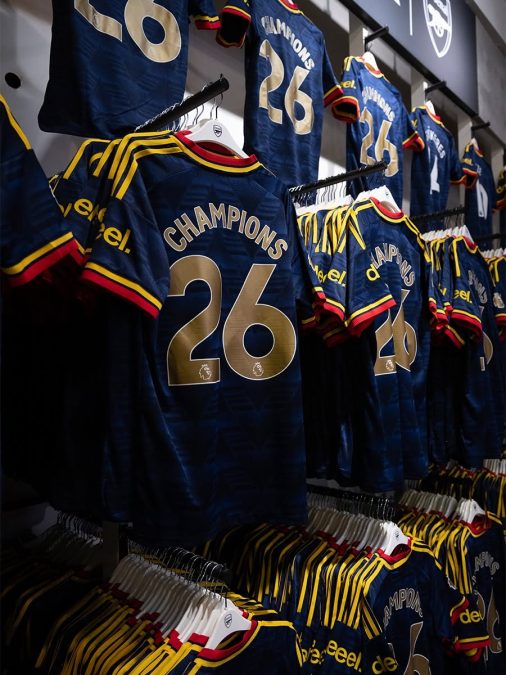 Arsenal have launched their 2026/26 season away kit. PHOTO/https://www.facebook.com/Arsenal