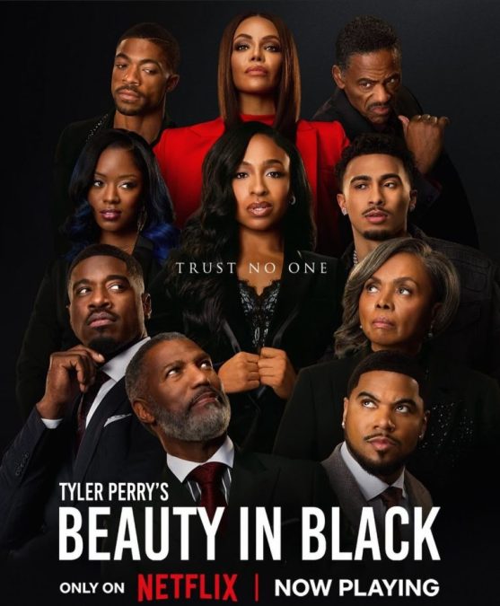 Beauty in Black poster. PHOTO/@beautyinblacknetflix/Instagram