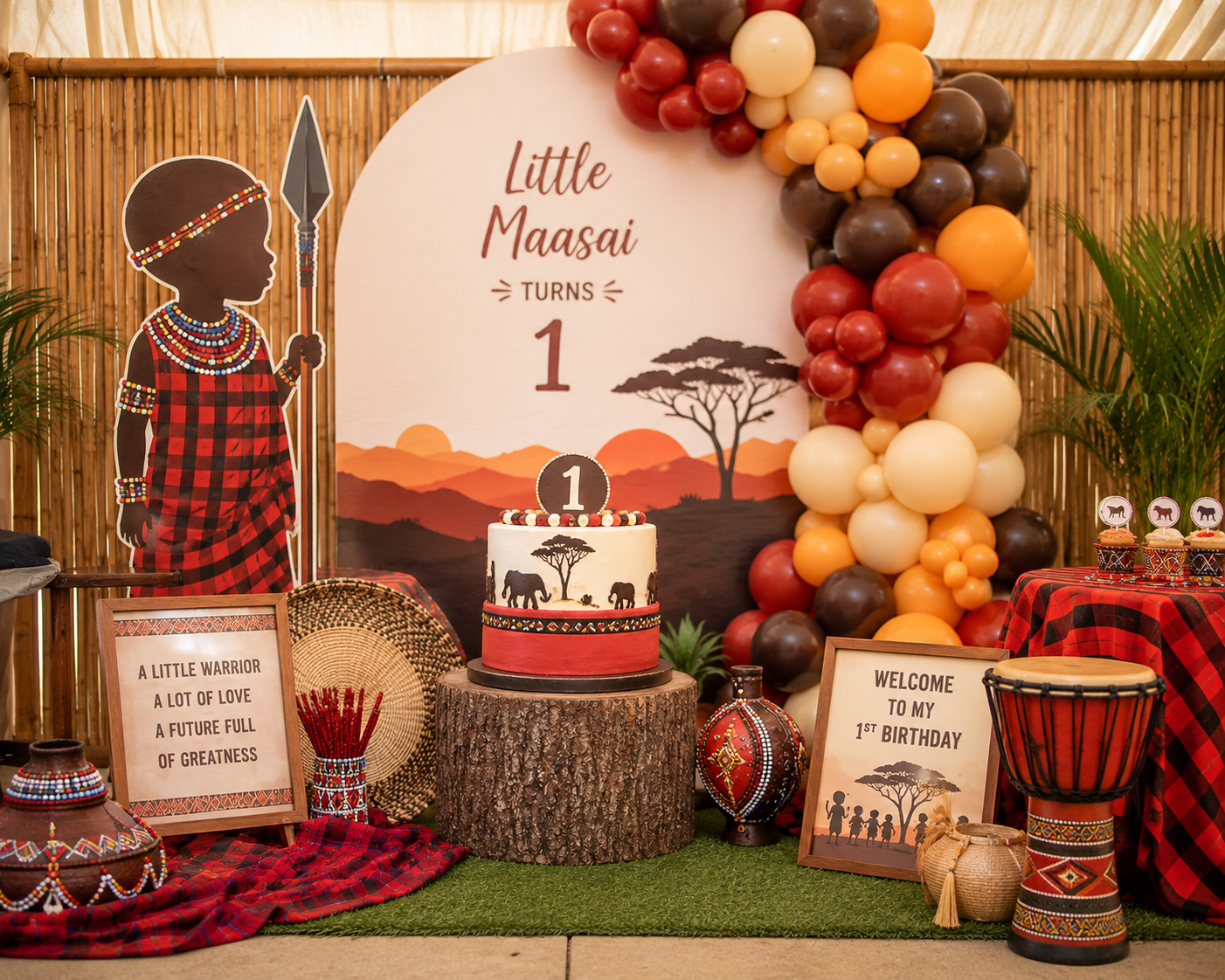 Creative first birthday themes inspired by Kenyan culture