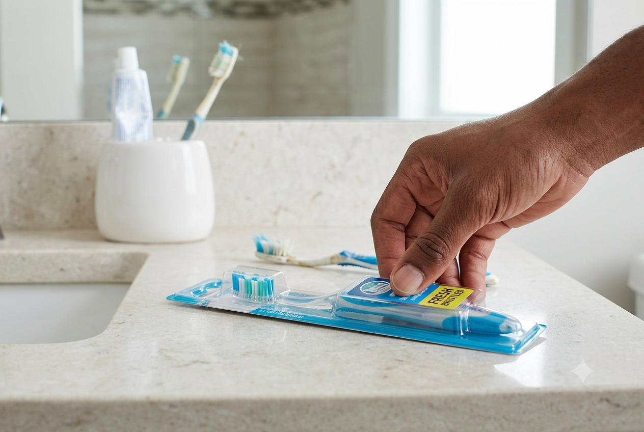 Reasons why men should replace their toothbrush every 2 months