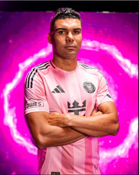 New Inter Miami new signing Carlos Casemiro. PHOTO/@InterMiamiCF/X