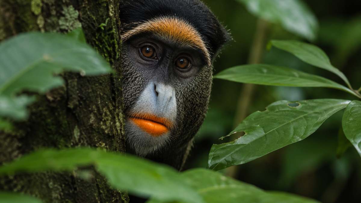 New monkey species with orange lips found ‘hiding’ in DR Congo forest