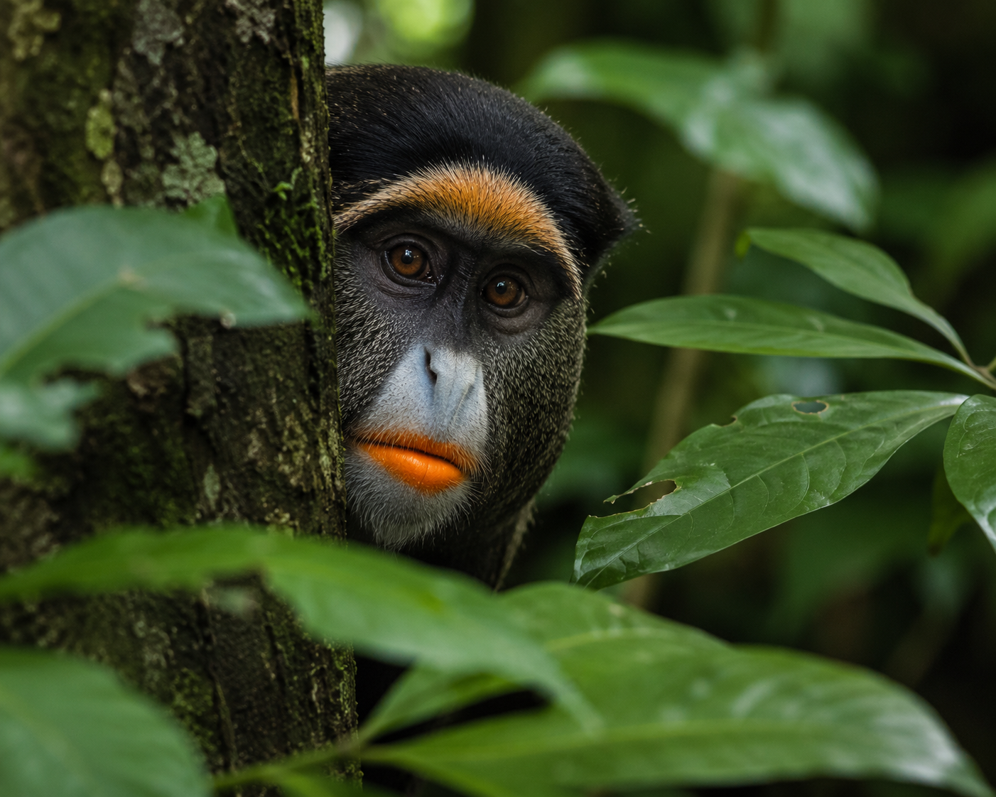 New monkey species with orange lips found 'hiding' in DR Congo forest
