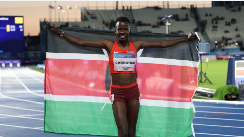 Millions Faith Cherotich will pocket after smashing Commonwealth Games record