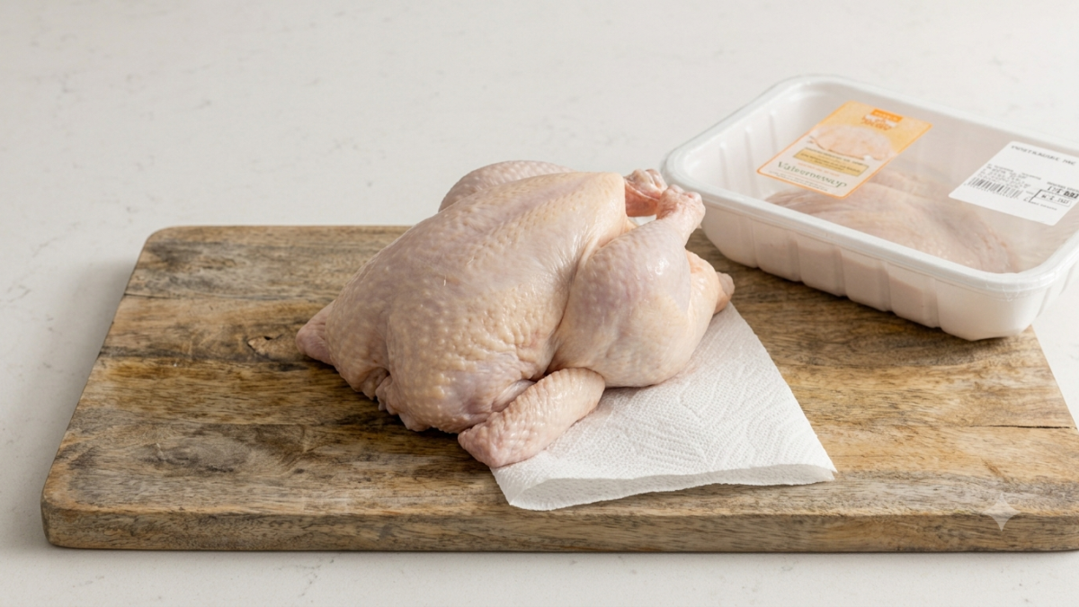 Raw chicken and other foods you should not wash before cooking