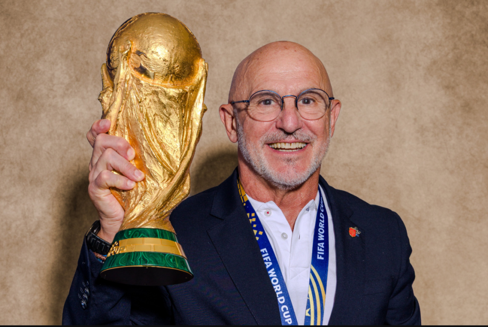 Spain gaffer Luis De la Fuente. PHOTO/@SEFutbol/X