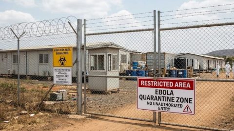 7 Americans quarantining at Kenya Ebola facility after US travel ban, aid group says