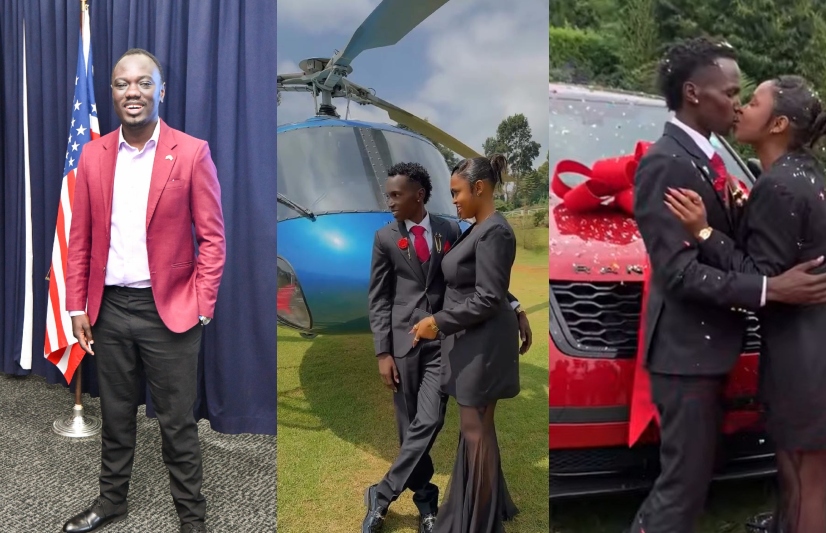 Forex inawork: Butita reacts to Kenyan Prince's chopper ride and Range Rover gift