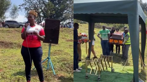 Milly Chebby vows to build Kimani’s mum a home after tragedy robbed her of beloved son