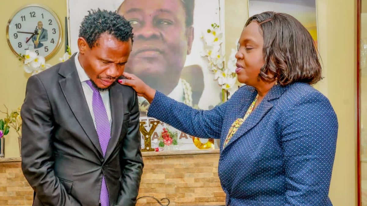 Salasya showers Pastor Dorcas Rigathi with praise after receiving prayers