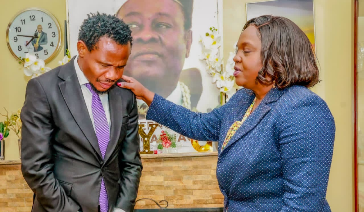 Salasya showers Pastor Dorcas Rigathi with praise after receiving prayers